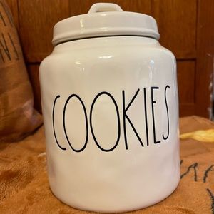 Rae Dunn Cookies Canister